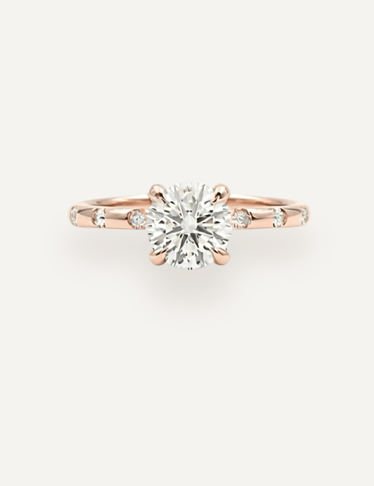 The Constance Solitaire Ring - Molten Store