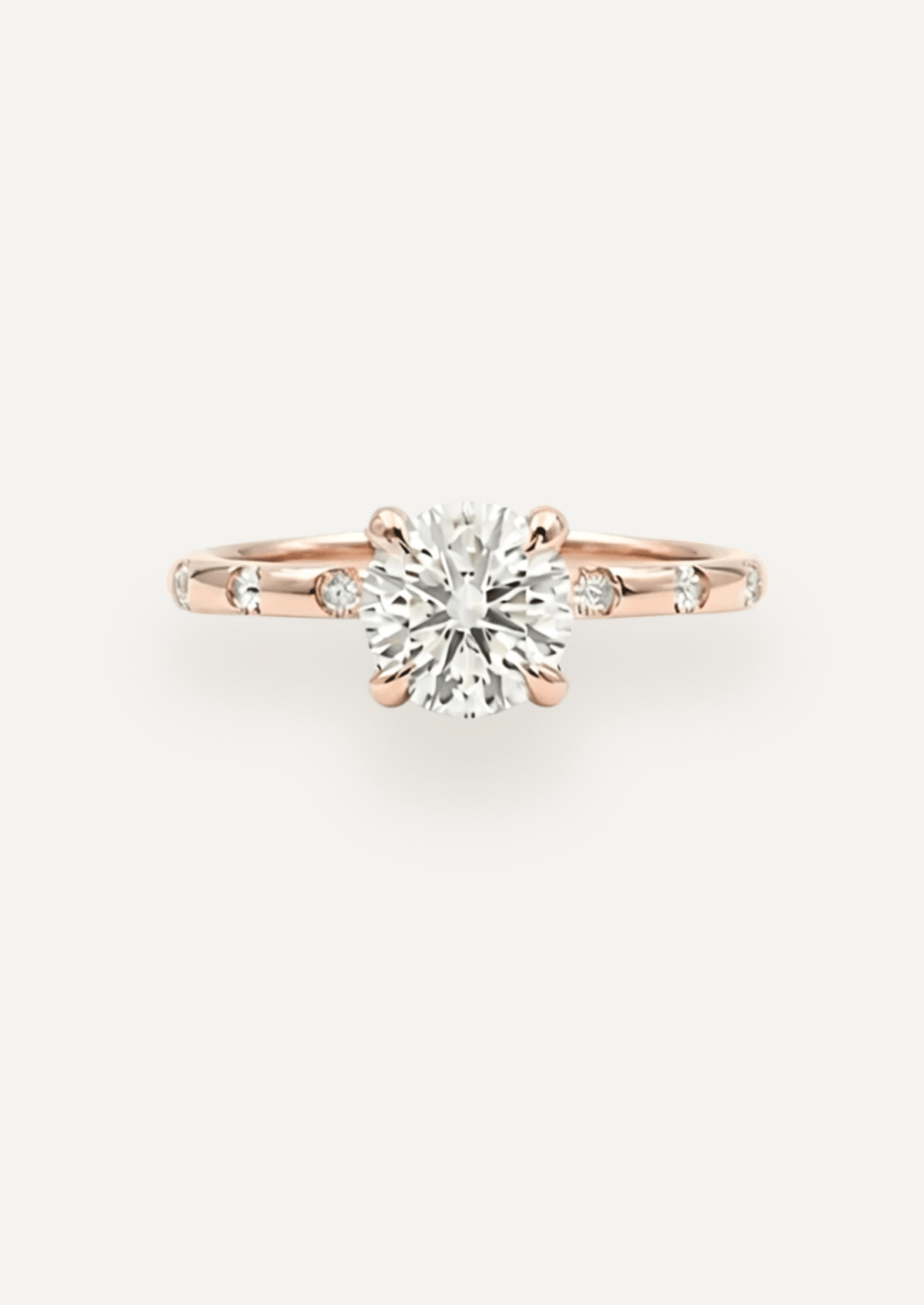 The Constance Solitaire Ring - Molten Store