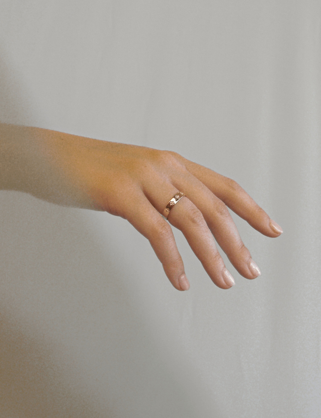 The Constellation Rose Gold Band - Molten Store