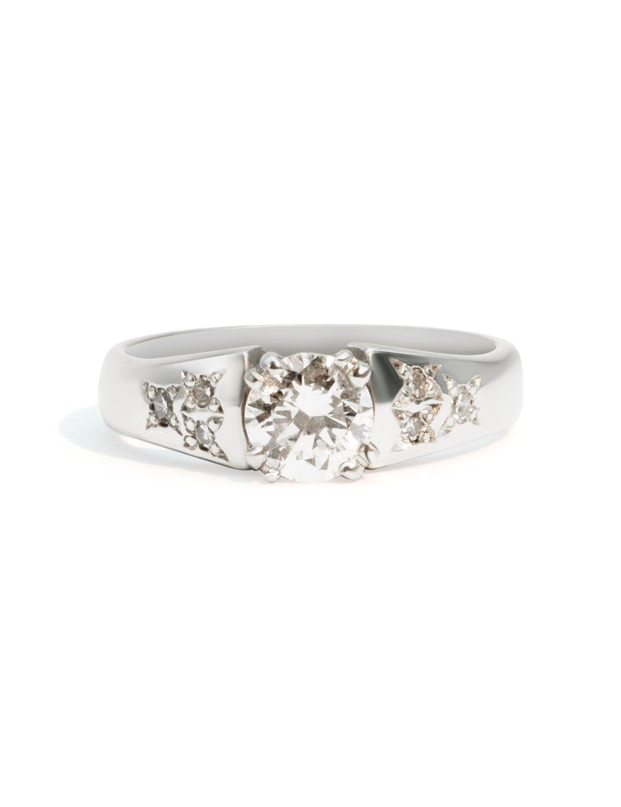 The Dani Vintage Diamond Ring - Molten Store