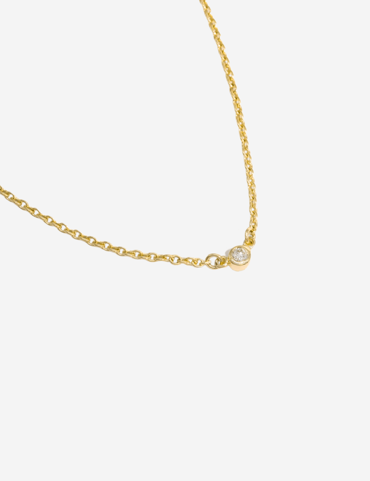 The Diamond Dot Necklace - Molten Store