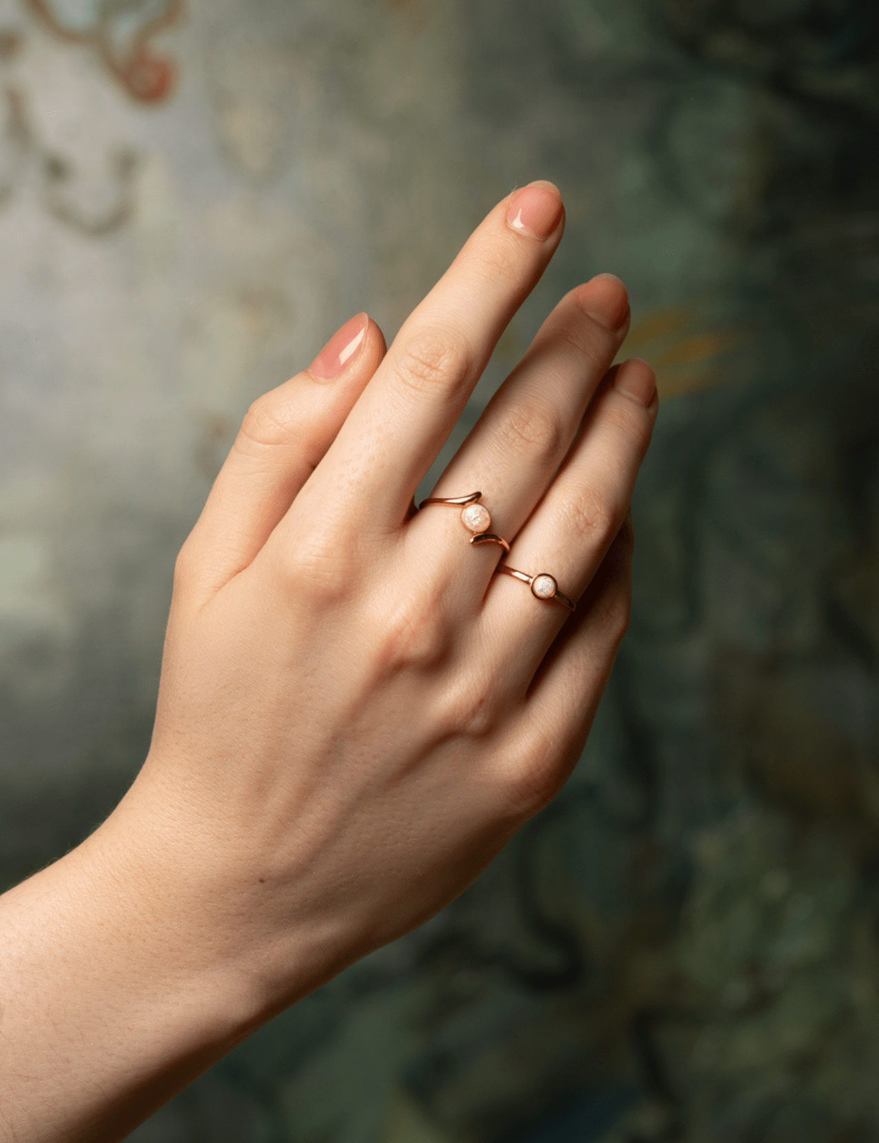 The Eclipse 14ct Gold Vermeil Ring - Molten Store