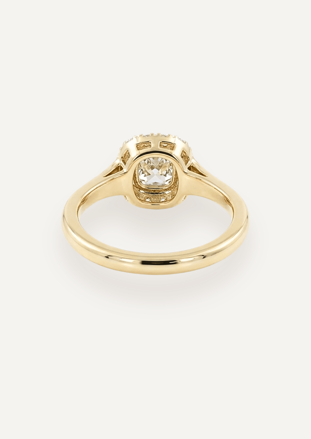 The Eliza Halo Ring - Molten Store