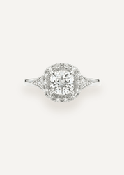 The Eliza Halo Ring - Molten Store