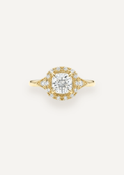 The Eliza Halo Ring - Molten Store