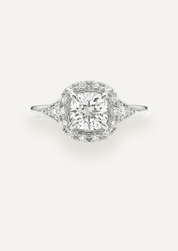 The Eliza Halo Ring - Molten Store