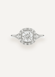 The Eliza Halo Ring - Molten Store