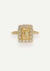 The Elodie Ring with 1.03ct Yellow Diamond - Molten Store