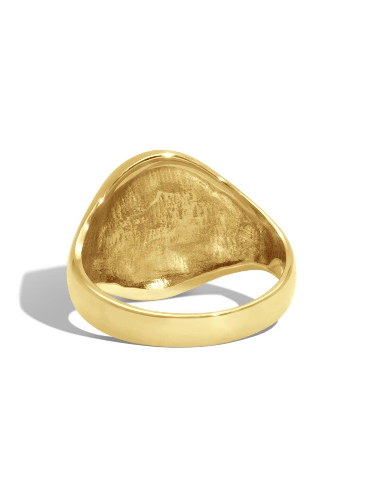 The Era Yellow Gold Signet Ring - Molten Store