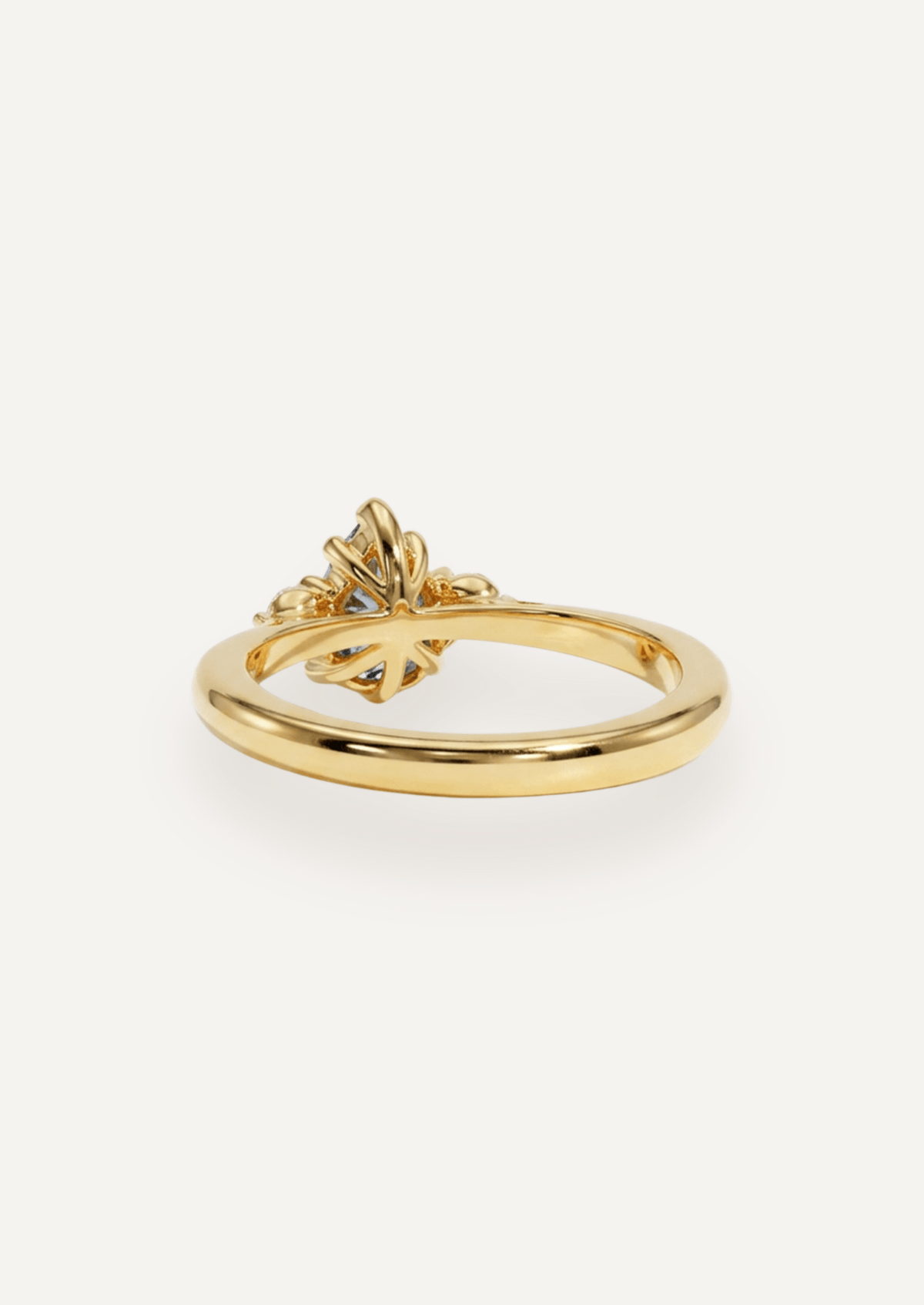 The Esme Ring with 1.03ct Pear Green Sapphire - Molten Store