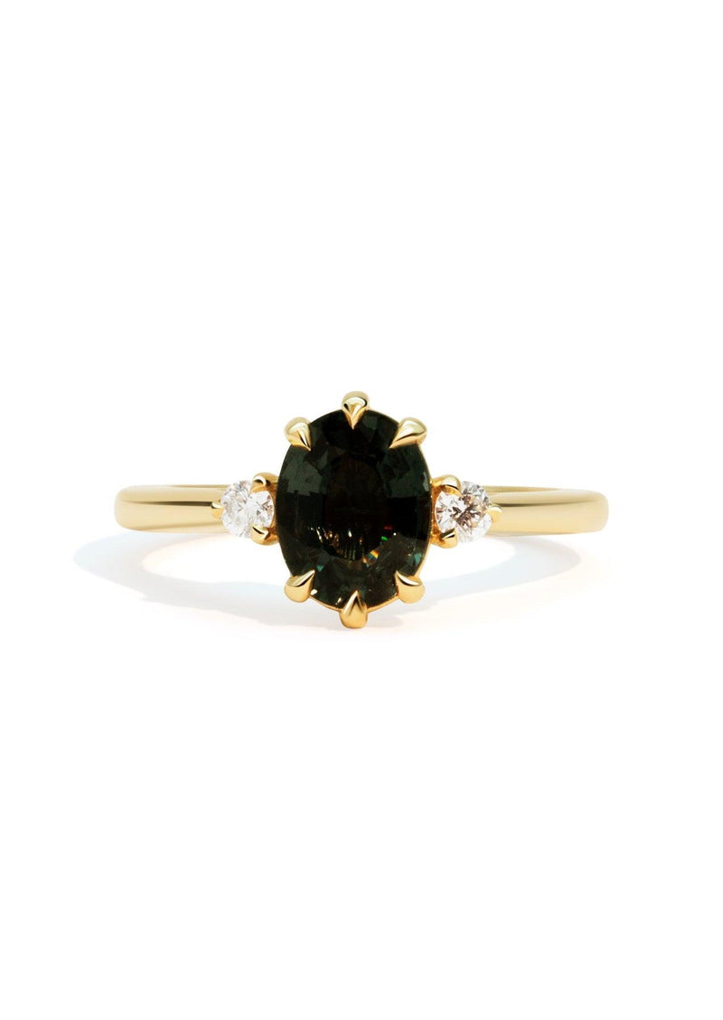 The Esme Ring with 1.76ct Oval Sapphire