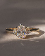 The Esme Three - Stone Ring - Molten Store