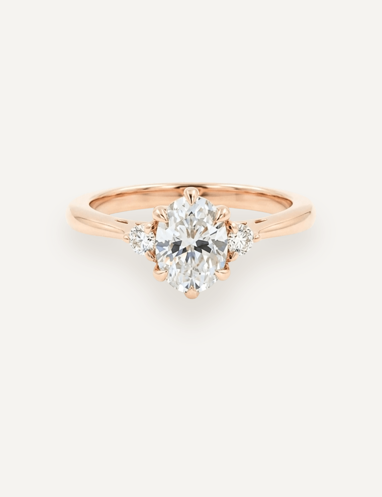 The Esme Three - Stone Ring - Molten Store