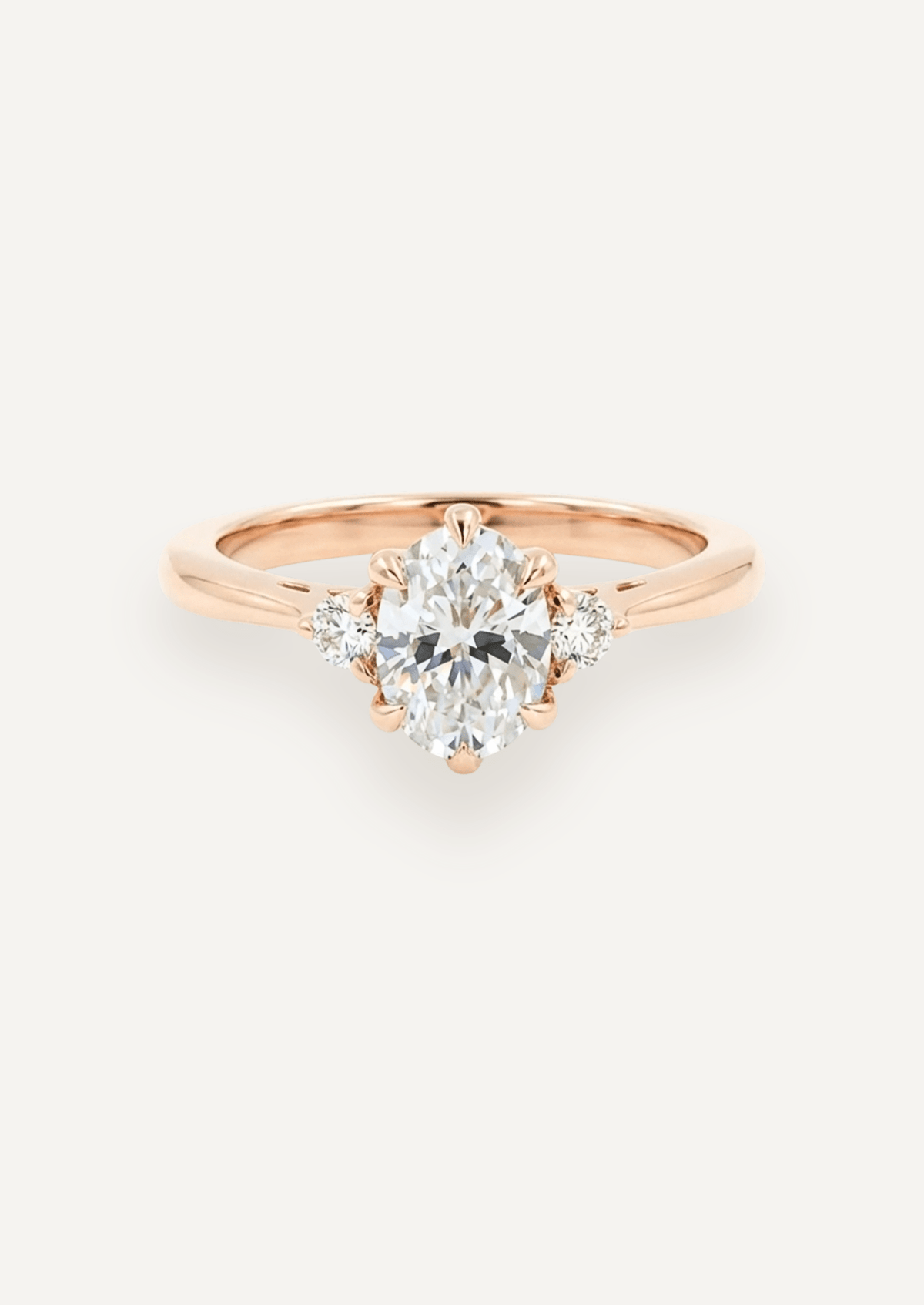 The Esme Three - Stone Ring - Molten Store