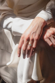 The Esme Three - Stone Ring - Molten Store