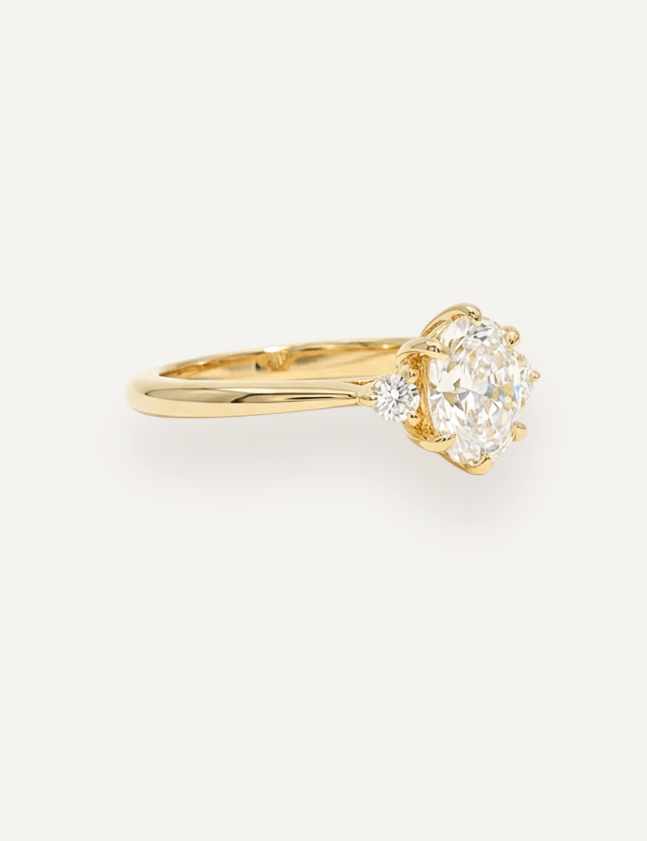 The Esme Three - Stone Ring - Molten Store