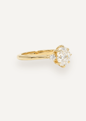 The Esme Three - Stone Ring - Molten Store