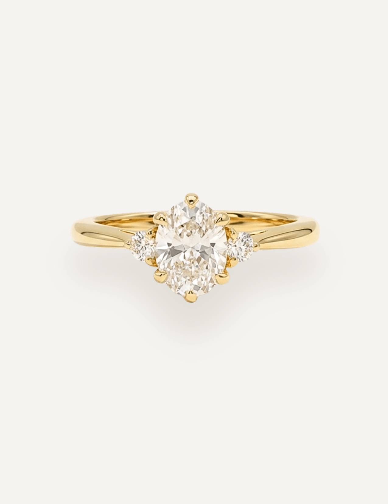 The Esme Three - Stone Ring - Molten Store
