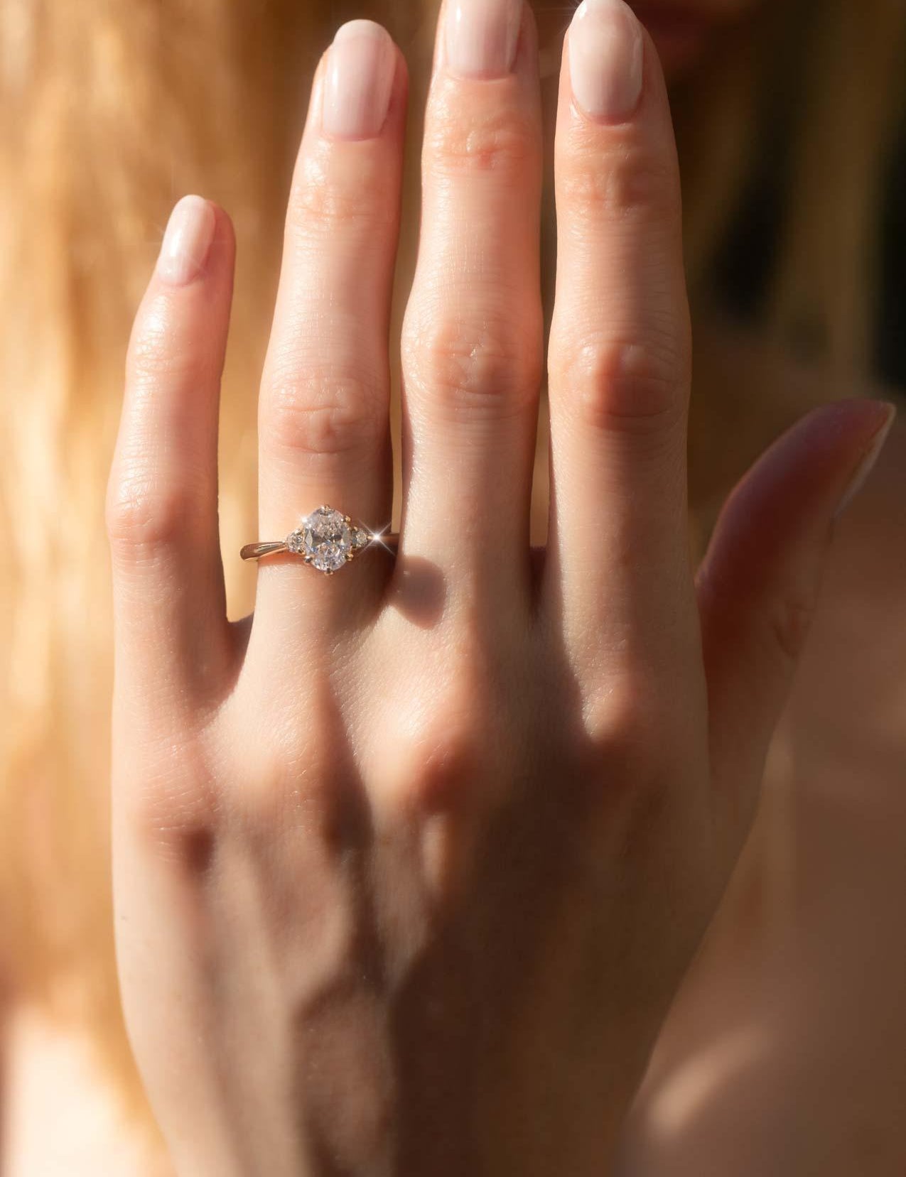 The Esme Yellow Gold Ring Setting - Molten Store