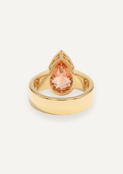 The Esther Ring with 5.5ct Peach Tourmaline - Molten Store