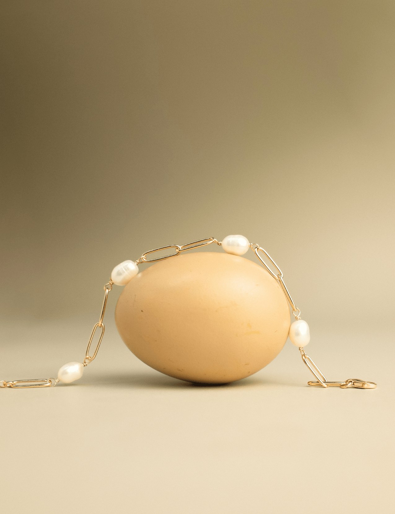 The Etera Gold Vermeil Bracelet with Freshwater Pearl - Molten Store