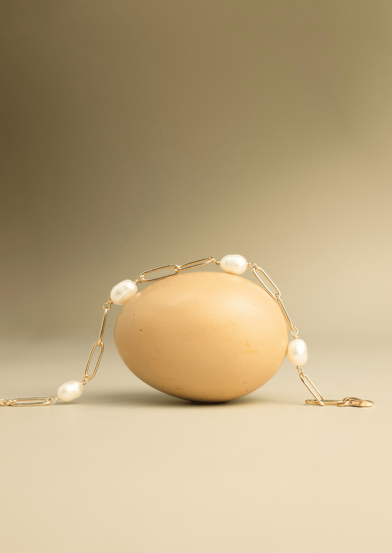 The Etera Gold Vermeil Bracelet with Freshwater Pearl - Molten Store