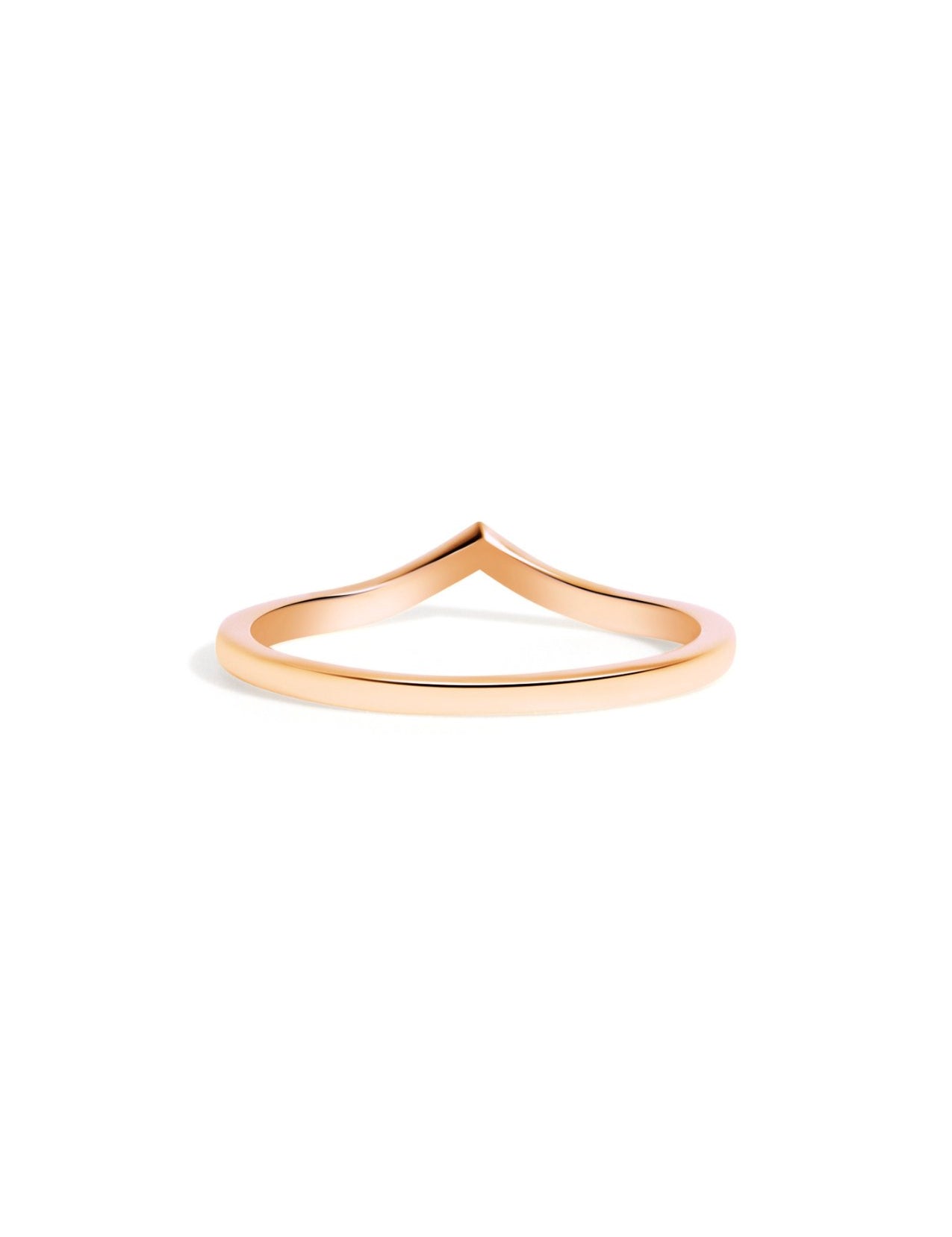 The Evoke Rose Gold Band - Molten Store