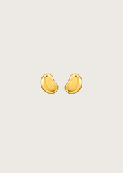 The Flint Gold Vermeil Stud Earrings - Molten Store