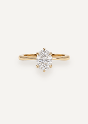 The Florence Solitaire Ring - Molten Store