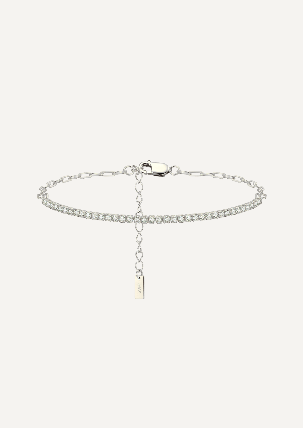 The Gleamline Sterling Silver Bracelet - Molten Store