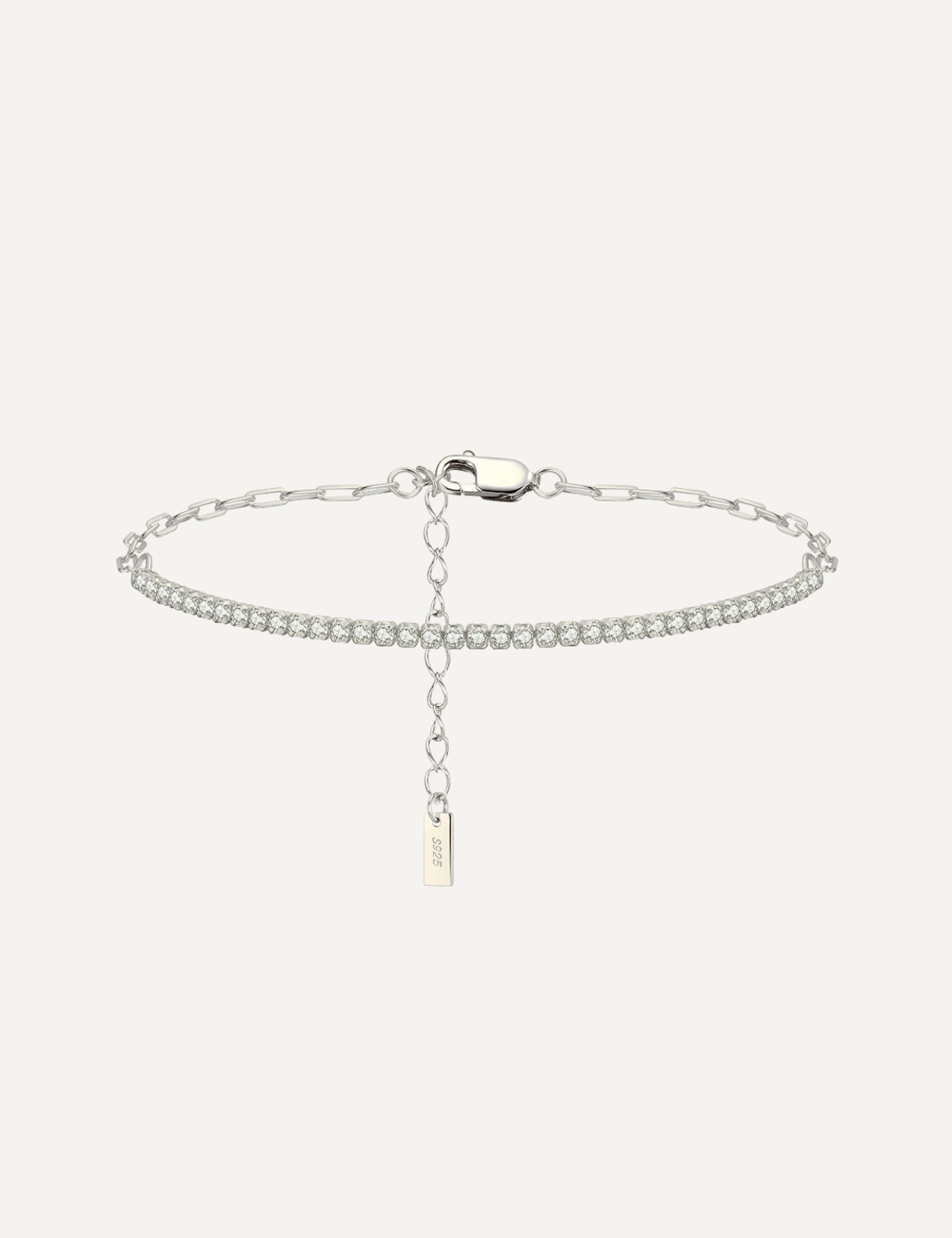 The Gleamline Sterling Silver Bracelet - Molten Store
