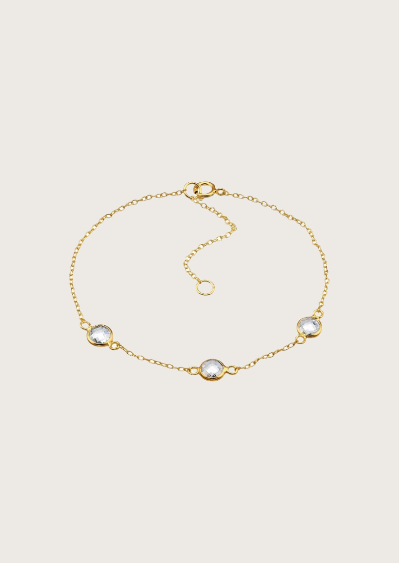 The Glisten 14ct Gold Vermeil Bracelet - Molten Store