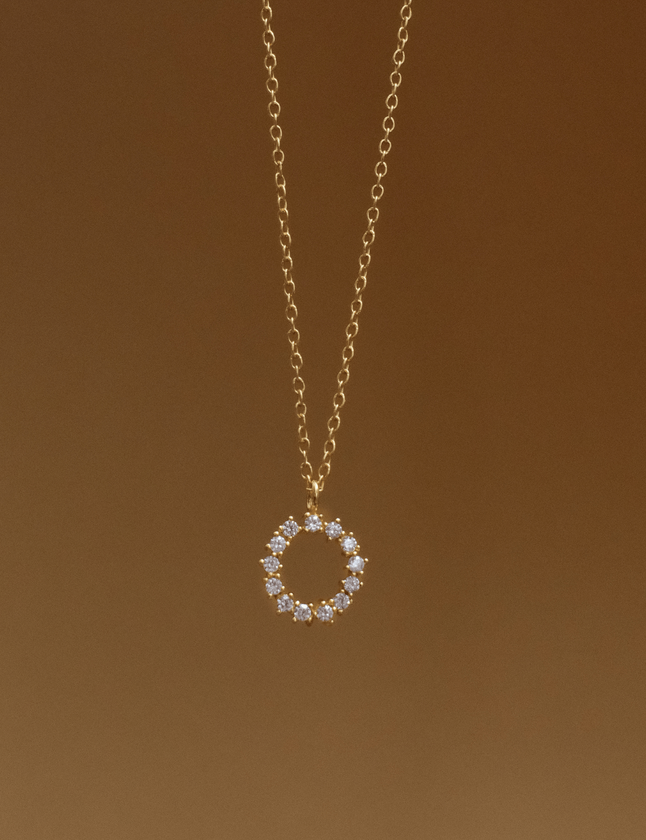 The Grace 14ct Gold Vermeil Pendant Necklace - Molten Store