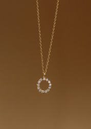 The Grace 14ct Gold Vermeil Pendant Necklace - Molten Store