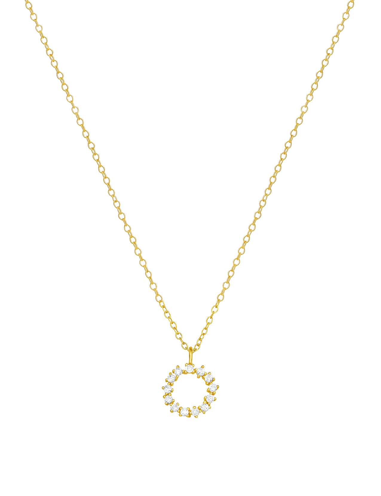 The Grace 14ct Gold Vermeil Pendant Necklace - Molten Store
