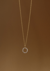 The Grace 14ct Gold Vermeil Pendant Necklace - Molten Store