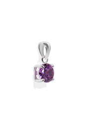 The Grande Fête Amethyst Silver Pendant - Molten Store