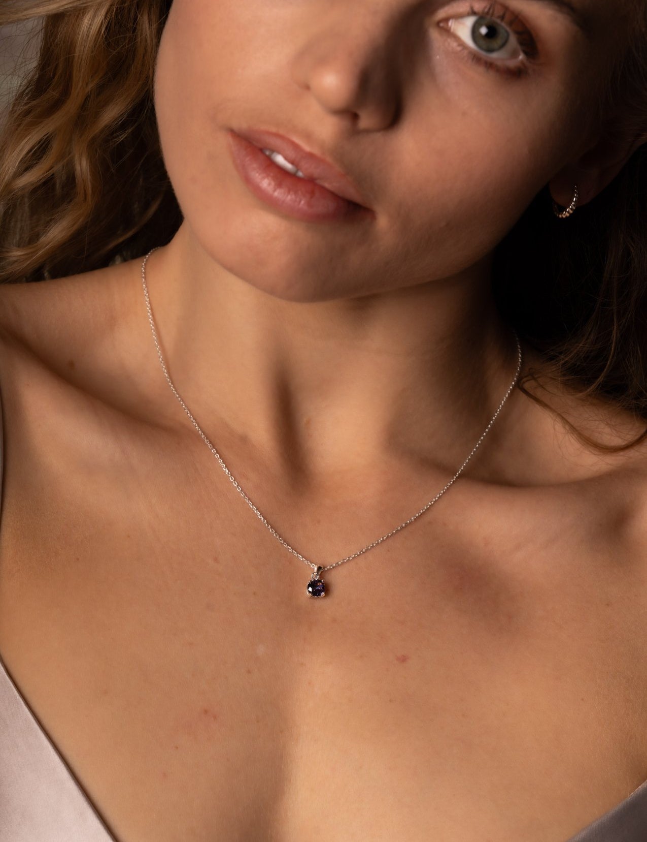 The Grande Fête Amethyst Silver Pendant - Molten Store