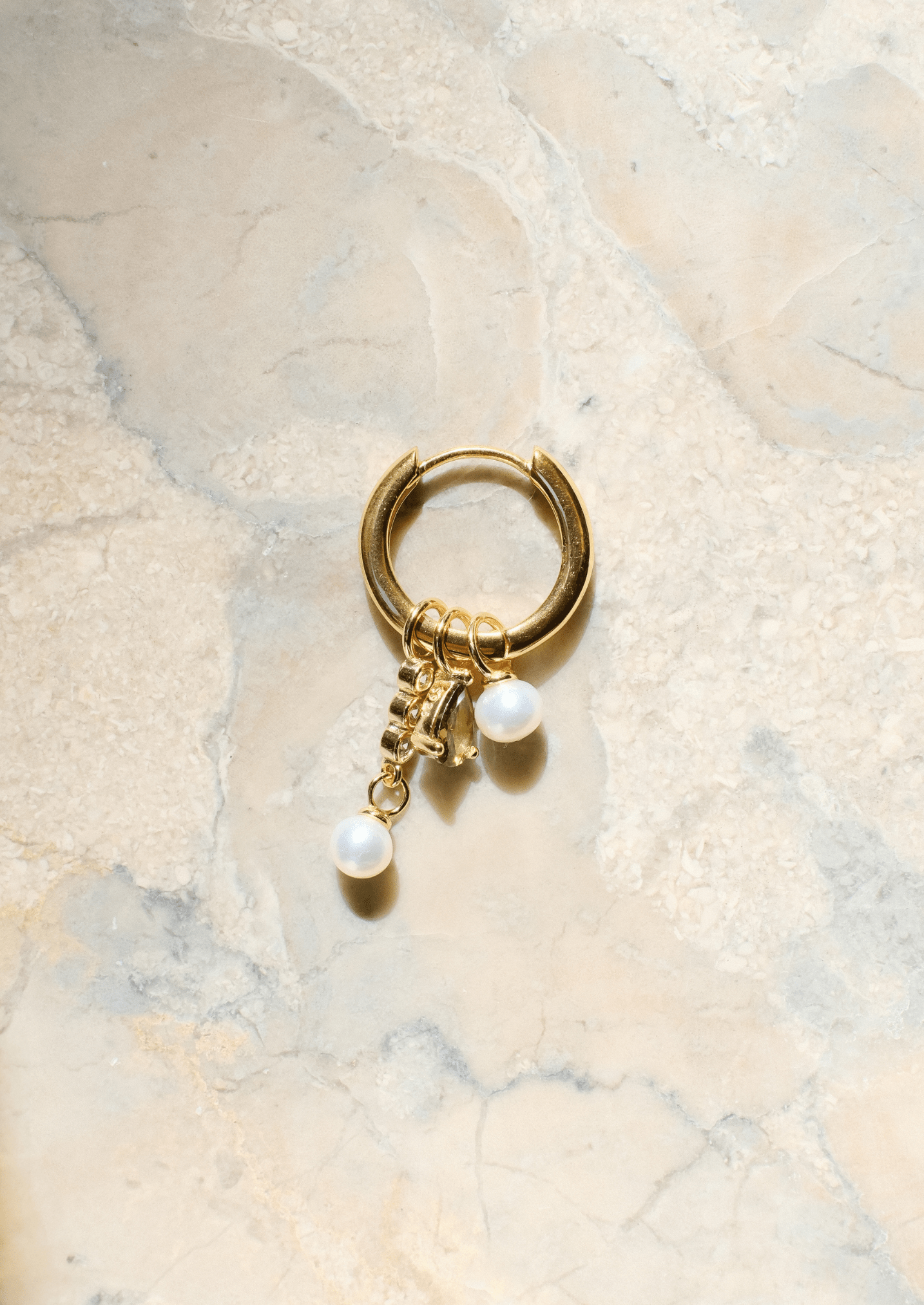 The Grove Gold Vermeil Earring Charm - Molten Store