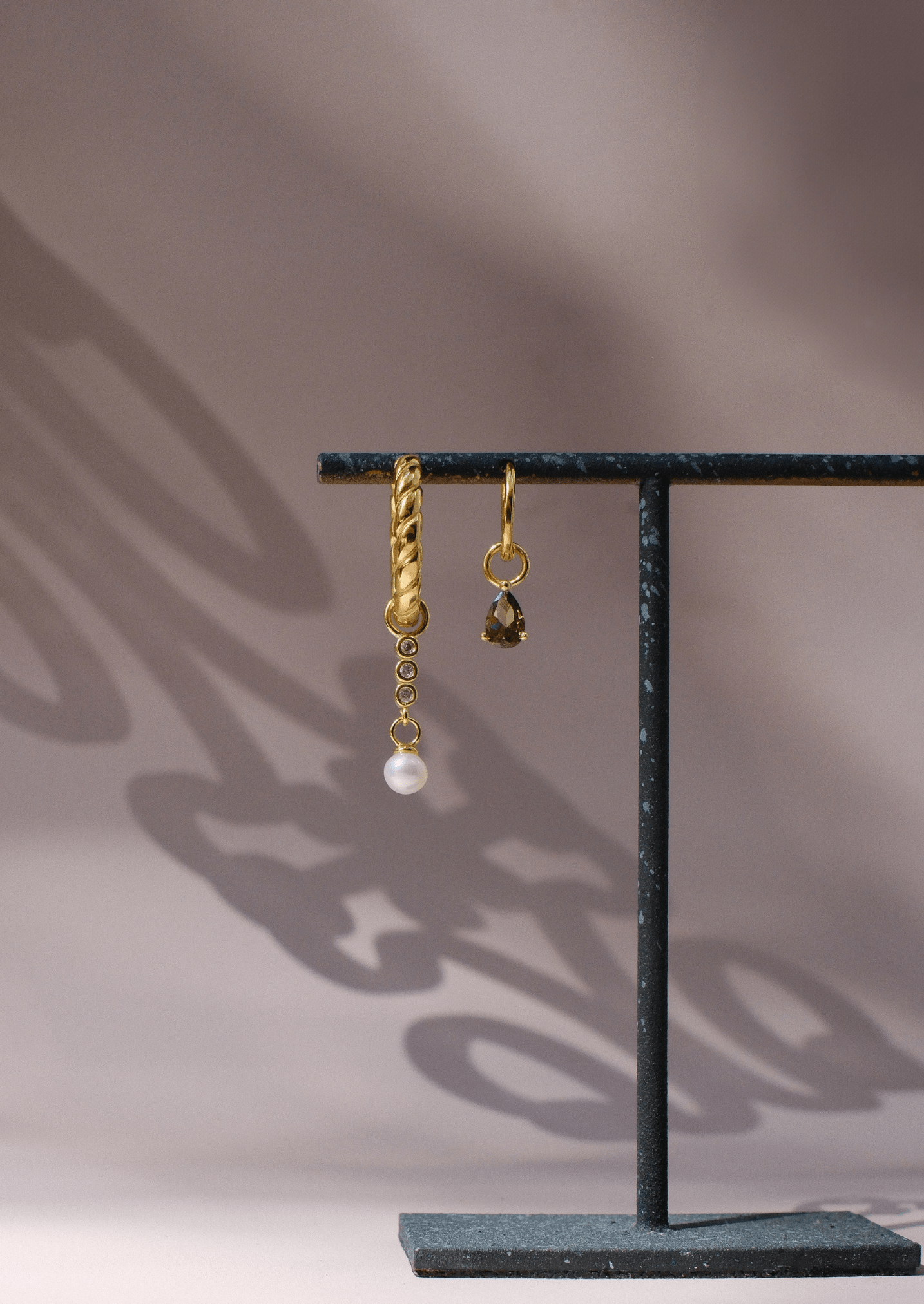 The Grove Gold Vermeil Earring Charm - Molten Store
