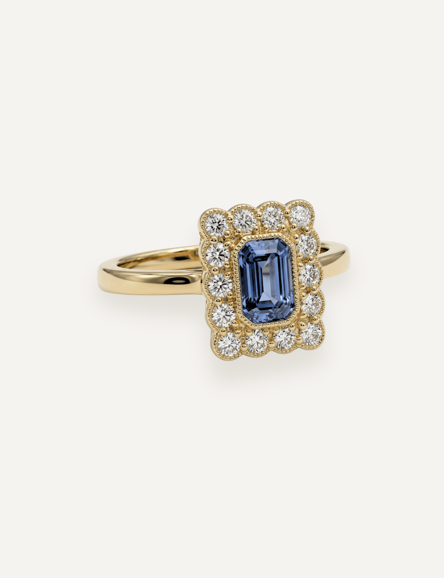 The Hazel Ring with 0.98ct Ceylon Sapphire - Molten Store
