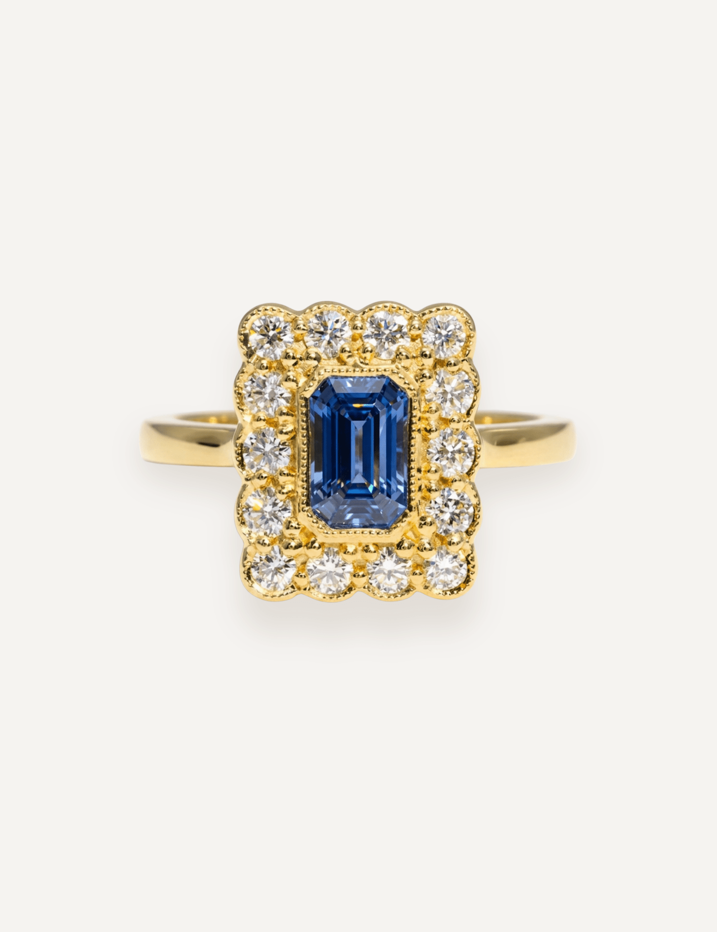 The Hazel Ring with 0.98ct Ceylon Sapphire - Molten Store