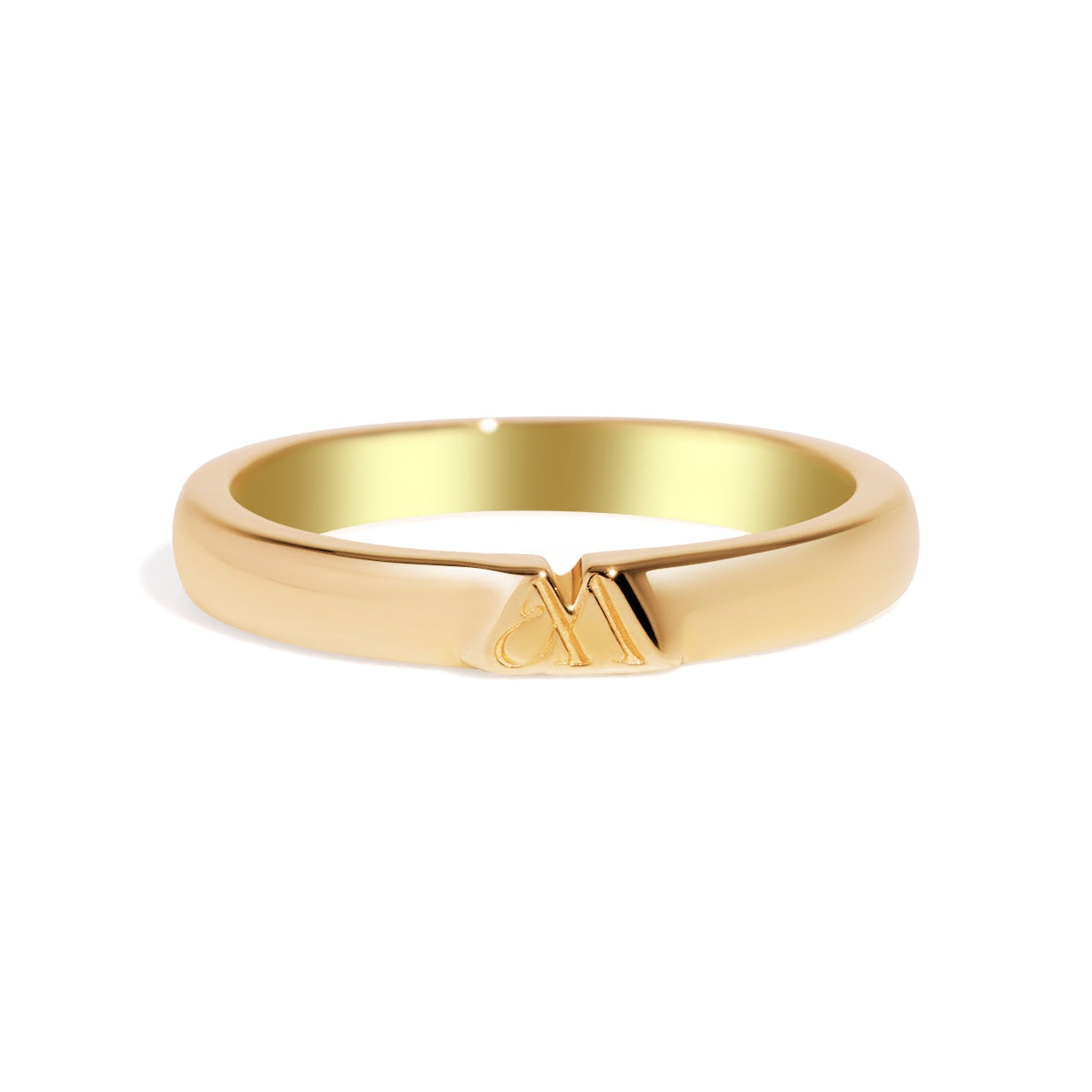 The Insignia 9ct Solid Gold Ring - Molten Store