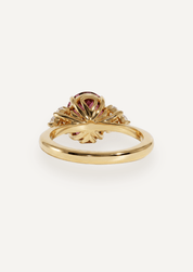 The Ivy Ring with 2.73ct Oval Tourmaline - Molten Store