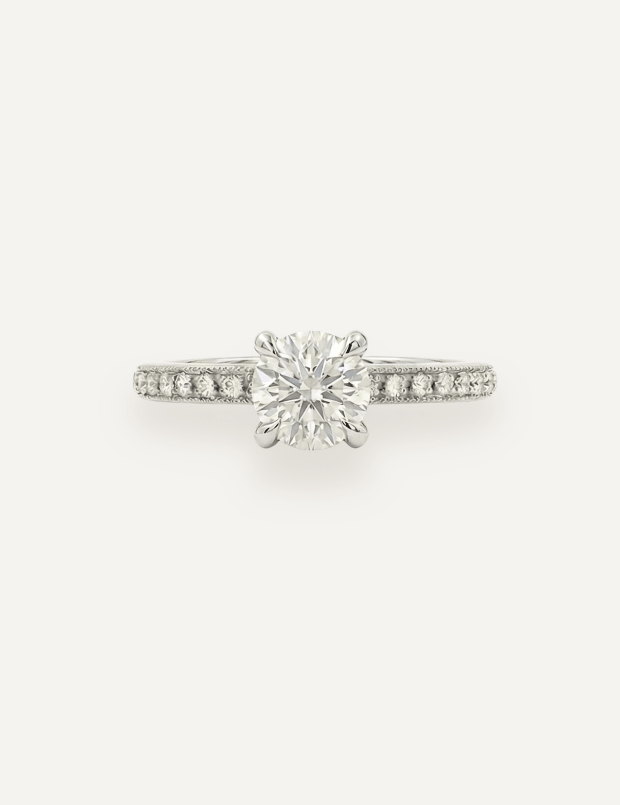 The Juliette Solitaire Ring - Molten Store