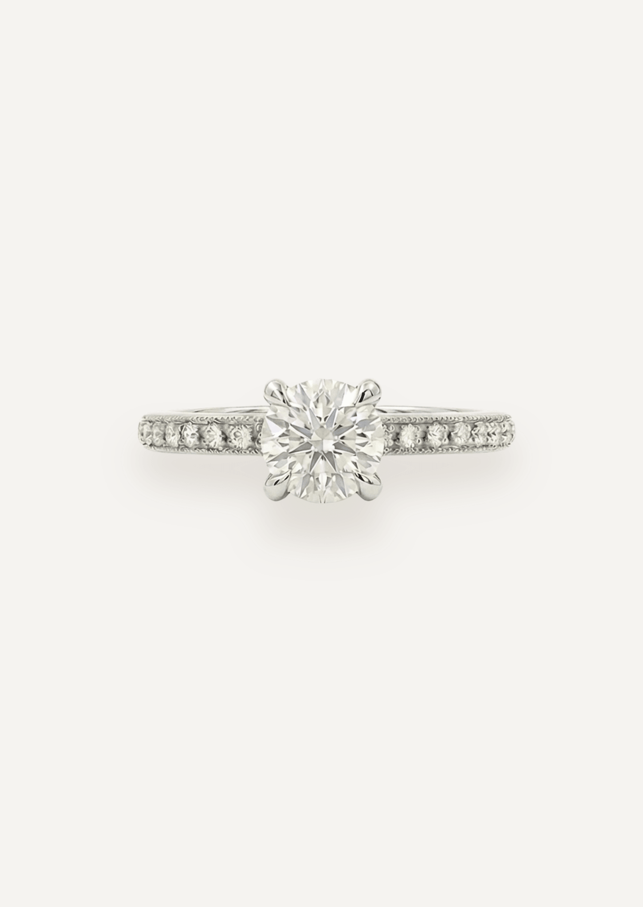 The Juliette Solitaire Ring - Molten Store