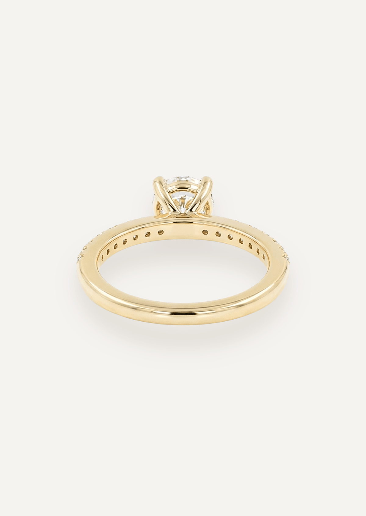 The Juliette Solitaire Ring - Molten Store