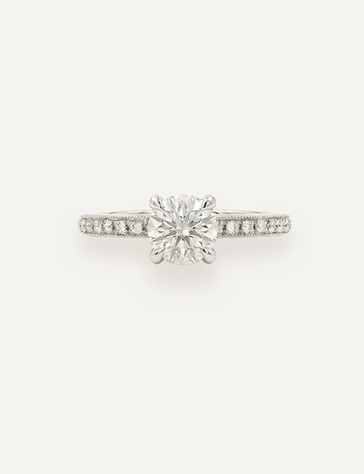 The Juliette Solitaire Ring - Molten Store
