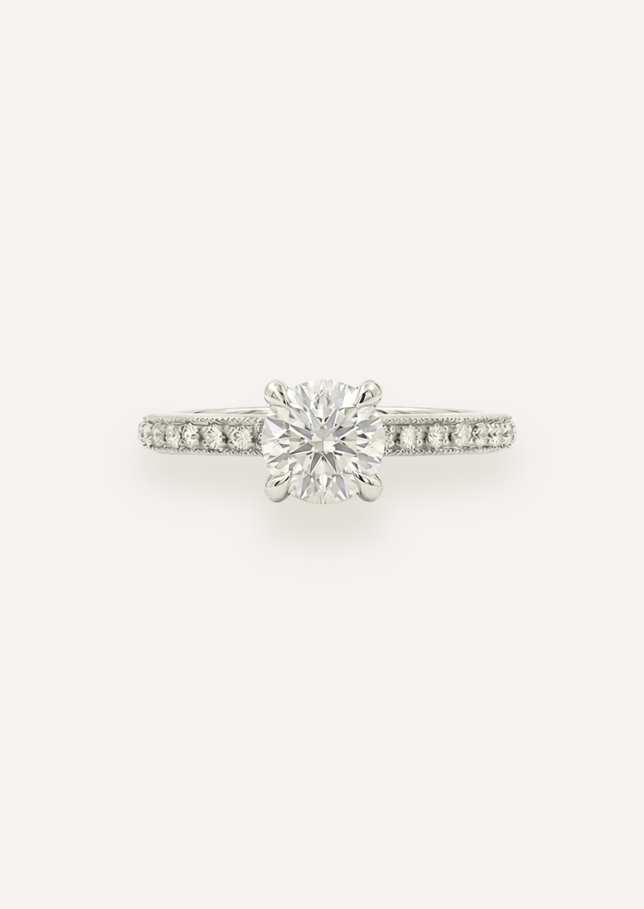 The Juliette Solitaire Ring - Molten Store