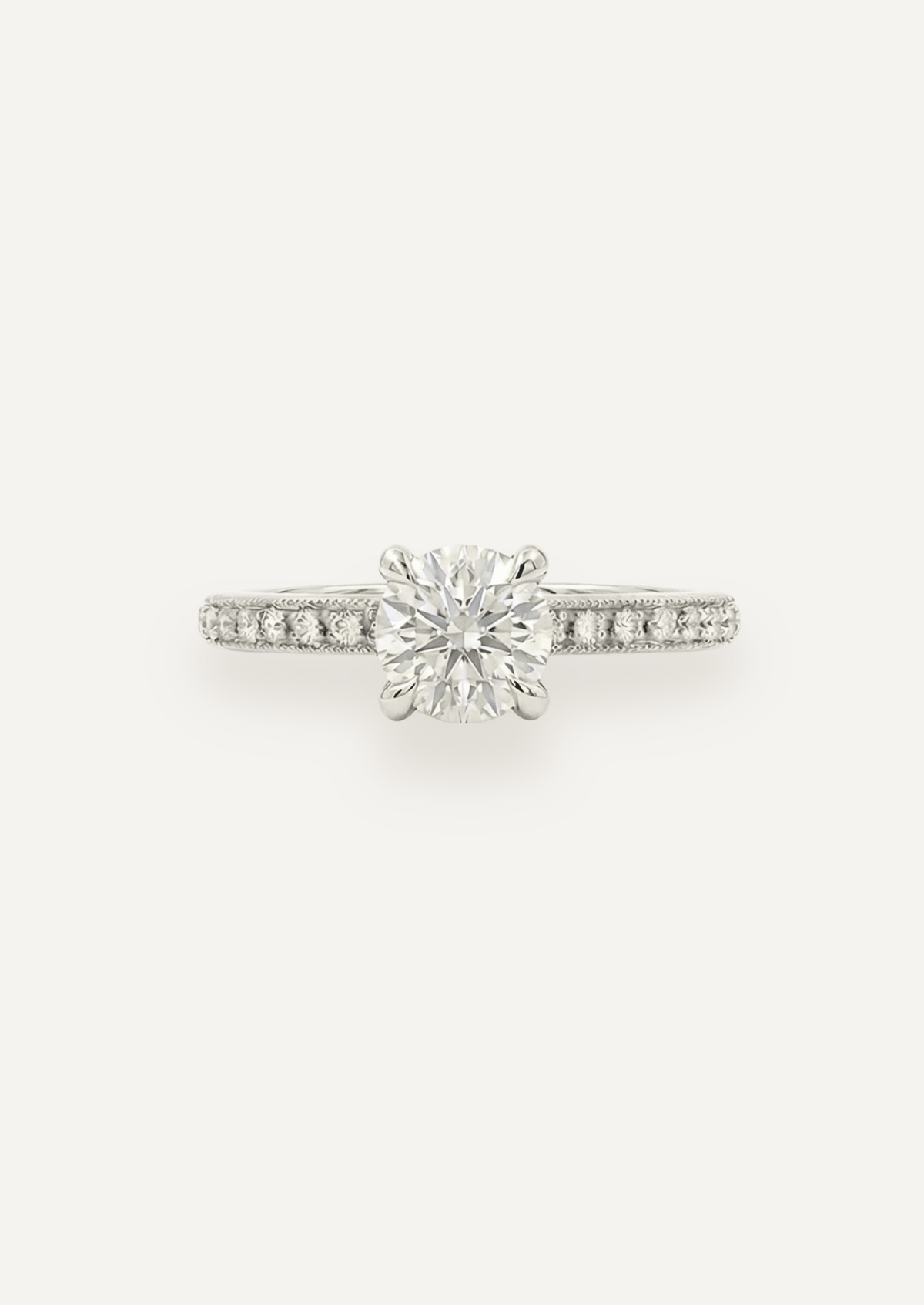 The Juliette Solitaire Ring - Molten Store